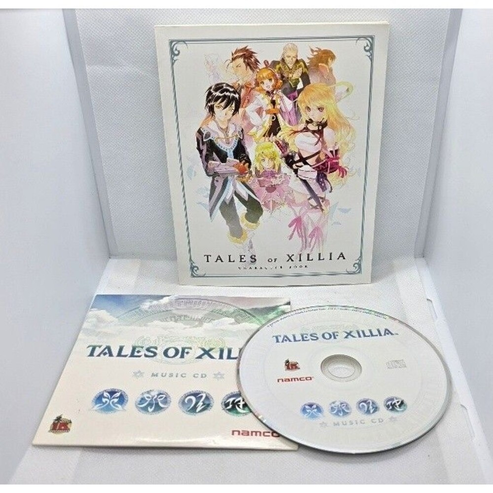 Tales of Xillia: Music CD & Character Book (CD, 2013)